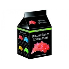 Научная мини-игра"Выращиваем кристаллы", цвет красный