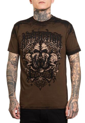 Affliction | Футболка мужская Screaming Earth Tee A27216 перед