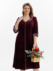 4074 Халат на молнии