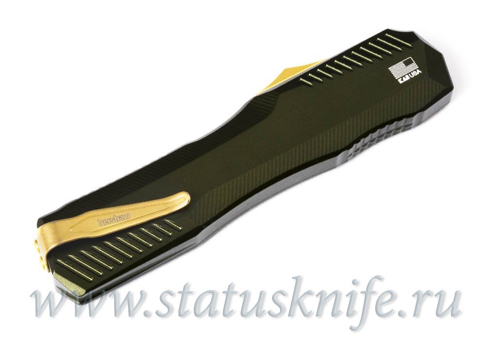 Нож Kershaw 9000OLGLD Exclusive Green and Gold Livewire First 5