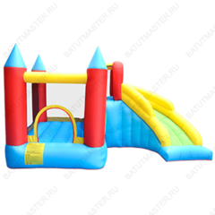 Батут для дачи "Маленький замок"  2,8*2,75*2,1 м