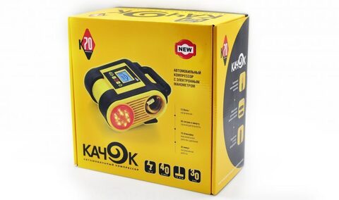 Автомобильный компрессор КАЧОК K70 (с цифровым управлением и программатором)