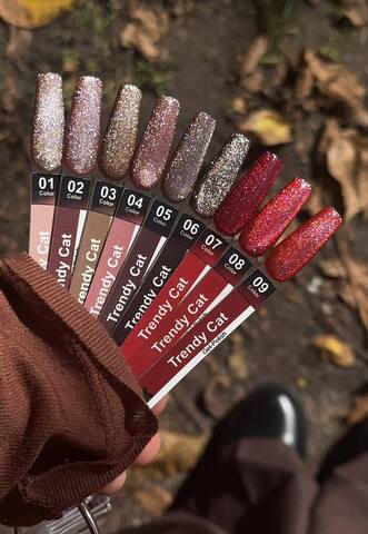 TRENDY CAT гель лак кошачий глаз 07