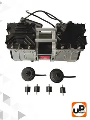 Двигатель эл. UNITED PARTS для безмасленного компрессора (1500 Вт. 8Бар. 240 л/м) (в сборе с фильтрами, виброгасителями, конденсатором) (90-1416)