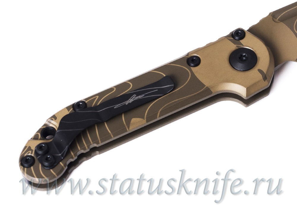 Нож Microtech LUDT 1135S-1TPBNCS-Z4 Topographic Badlands