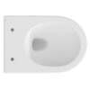 Aqueduto OVO0120 AQD OVO Унитаз подвесной 525*360 безободковый, сиденье с микролифтом, белый матовый