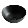 Ceramica Nova Element CN6004 Умывальник чаша накладная круглая, 35.8x35.8, цвет: чёрный