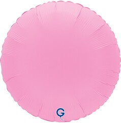 Г 18''/46 см, Круг, Матовый, Розовая Сакура, 1 шт.