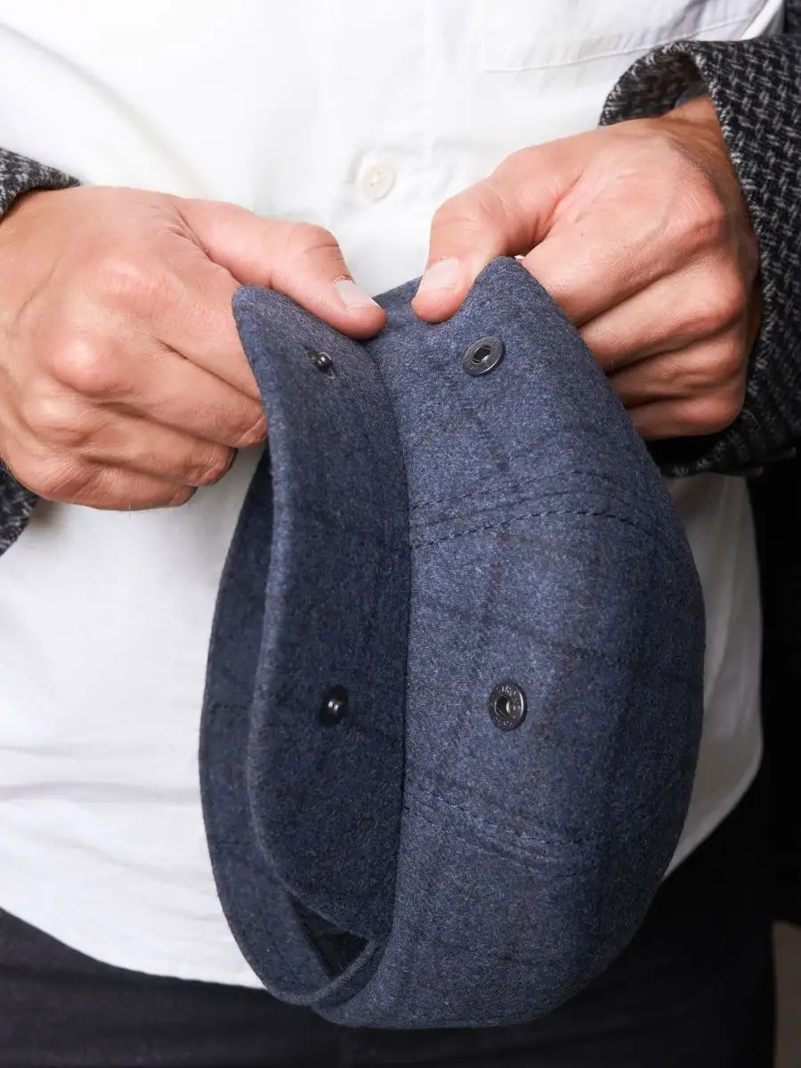 Кепка восьмиклинка утепленная