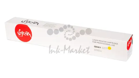 Тонер-туба Sakura C-EXV49Y (8527B002) для Canon IRADVANCE C3320/C3320i/C3325i/EC3330i/C3520iMFP, желтый, 19000 к.