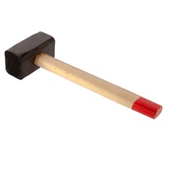 Кувалда, 3000 г, кованая головка, деревянная рукоятка 380 мм, Сибртех, 10953