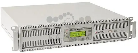 ШТИЛЬ ИБП 3000 ВА; 1 фазный; on-line; батарея: 96В ext (no incl), ЗУ 2А; rack