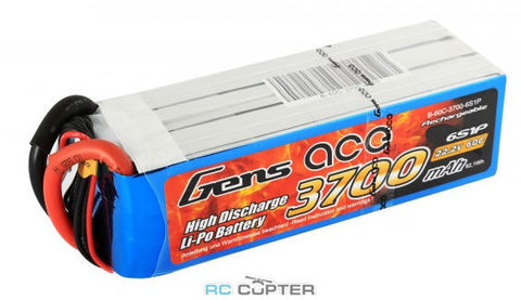 АКБ Gens ace 3700mAh 22.2V 60C 6S1P Lipo Battery Pack