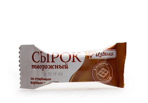 Сырок творожный со сгущённым молоком Избенка, 40г