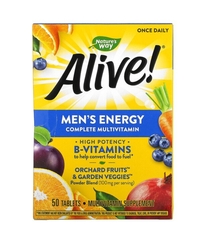 Nature's way, Alive !, мультивитаминный комплекс для мужчин, 50 таблеток