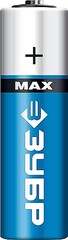 ЗУБР TURBO-MAX, АА х 4, 1.5 В, алкалиновая батарейка (59206-4C)