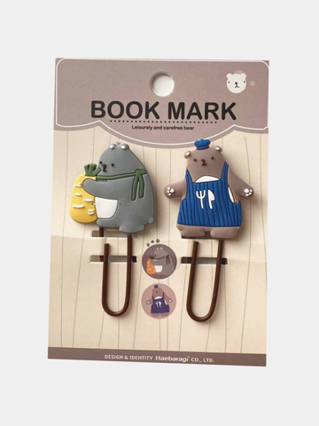 Əlfəcin \ Закладка \Bookmark Ayılar blue gray