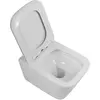 BelBagno BB7107CHR/SC DUE 2.0 Унитаз подвесной безободковый с сиденьем дюропласт soft close BB7107CHR/SC