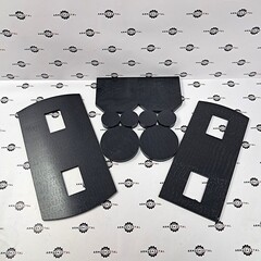 Комплект накладок телескопа выс.прочности Terex | 6193766M91 | Аналог