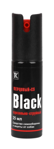 Перцовый баллончик Black, 25 мл