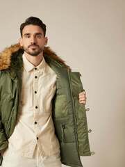 Парка Alpha Industries N-3B Regular Fit Sage Green (Зеленая)