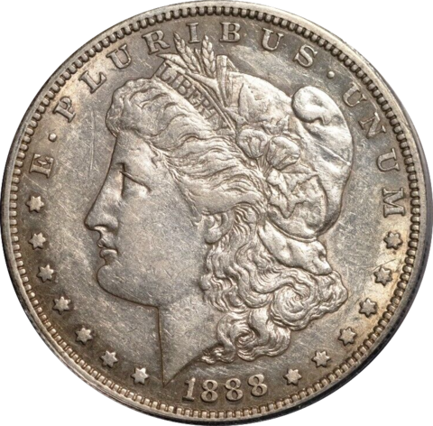 1 доллар США Morgan 1888 г S