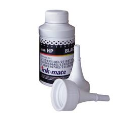 Чернила Ink-Mate HIM-900A черные, пигмент для картриджей HP 21/27/56, 122/129, 130/131, 140, 650. 70 мл
