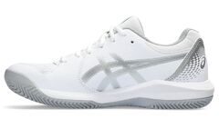 Женские теннисные кроссовки Asics Gel-Dedicate 8 Clay - white/pure silver