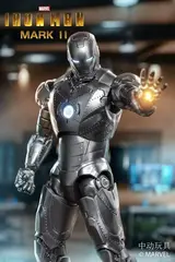 Фигурка Железный человек Марк 2 со светодиодной подсветкой масштаб 1/10 ZD TOYS