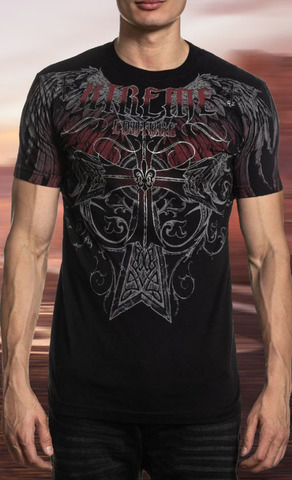 Xtreme Couture | Футболка мужская STEEL VAULT X1914 от Affliction перед