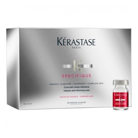 Kerastase Specifique Cure Intensive Anti-Chute a Aminexil GL® M - Интенсивный курс от выпадения волос