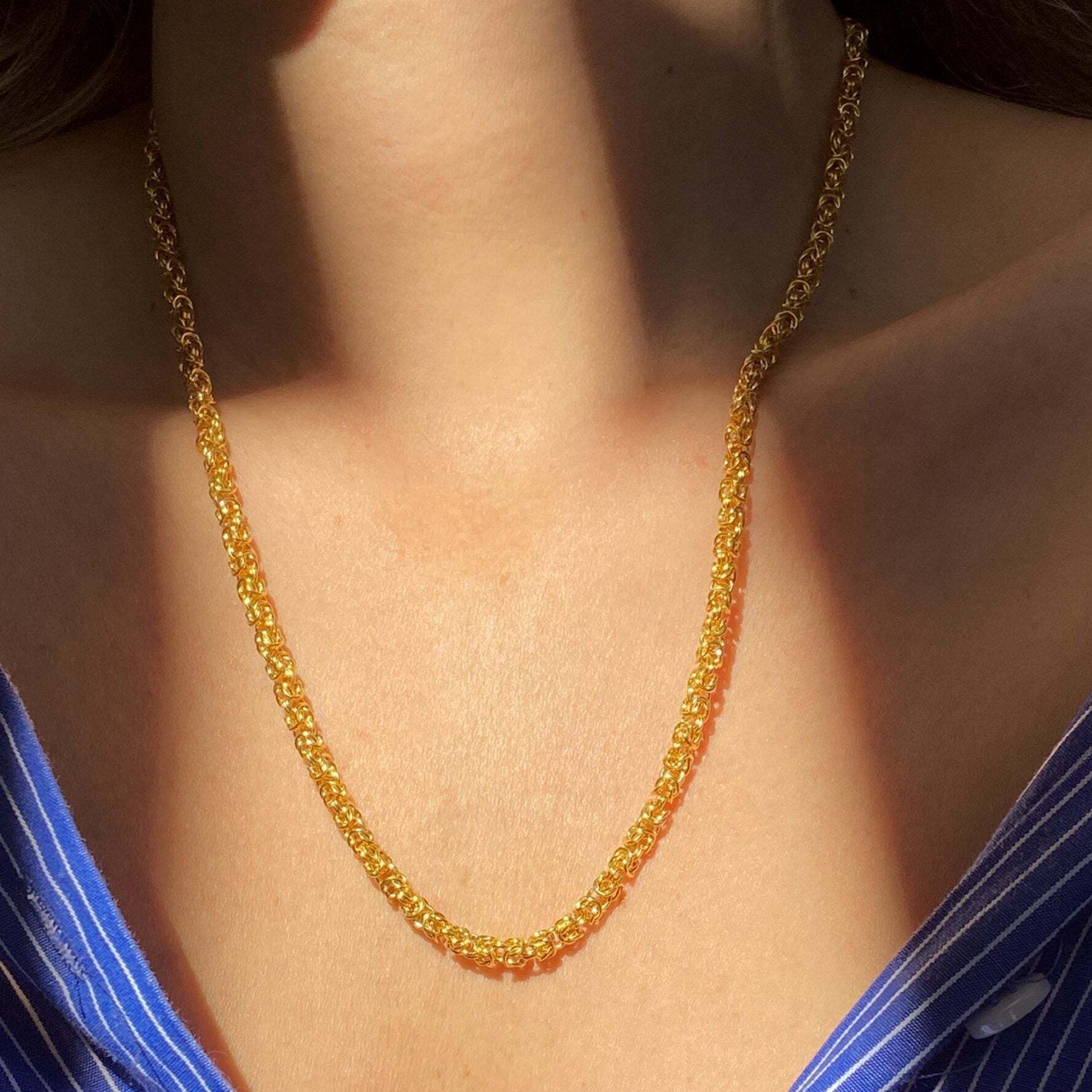 Колье Theodora Woven Chain Necklace