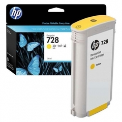 Картридж HP 728 для HP DesignJet Т730/Т830, 130 мл, желтый (Yellow)