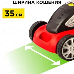 Газонокосилка электрическая DDE LME 3516 (шир 35 см 1,6 кВт выс 25-65 мм сборник) (791-721)