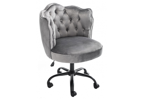 Офисное кресло для персонала и руководителя Компьютерное Helen серое 60*60*84 Черный /Серый