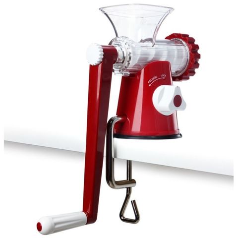 Шнековая соковыжималка Lexen Healthy Juicer Manual GP27 красная (ручная)