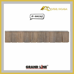 Панель GL  Я-Фасад  Сибирская дранка Железо 0.42м2