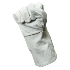 Краги спилковые START Basic (серые)