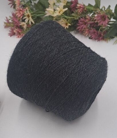 100% шерсть Transilana British wool - Charcoal 1088 283м/100гр