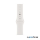 Apple Watch SE 2020 GPS 44mm Aluminum Case with Sport Band White MYDQ2LL/A