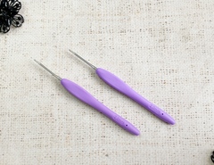 Крючки для вязания с резиновой ручкой 2,0 мм