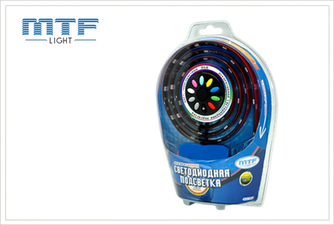 Набор светодиодной подсветки MTF Light 1R2A305BM с контроллером Round 1м (RGB)