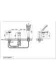 Смеситель для ванны D&K Berlin Freie (DA1434901)