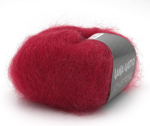 Пряжа Lana Gatto Mohair Royal 12246 красный