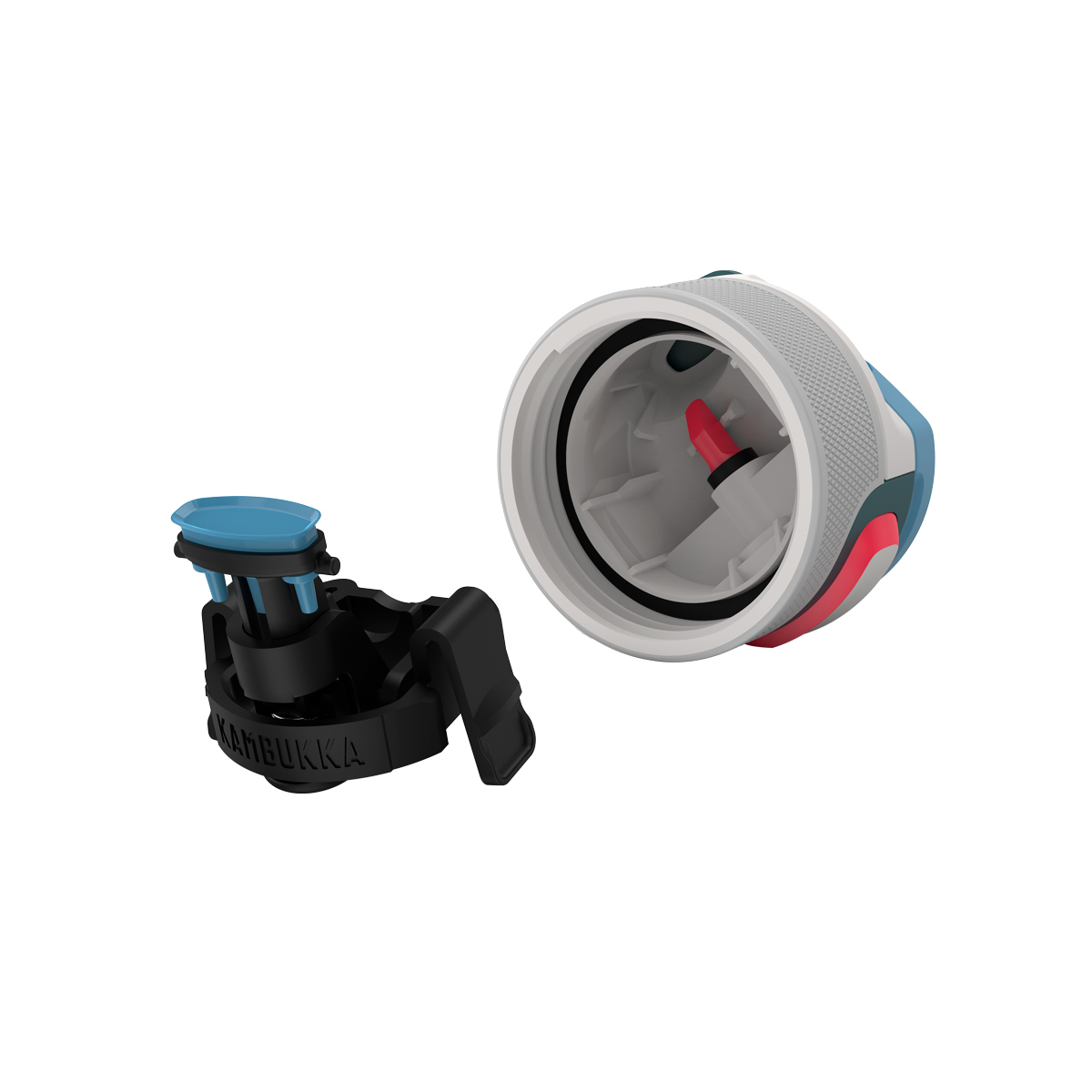 Бутылка для воды Kambukka Elton (1 л), Серо-голубой, арт. 11-03030 - фото 3