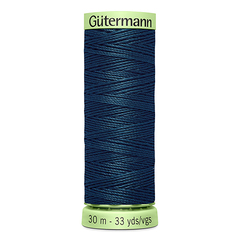 Нить Top Stitch 30/30 м для декоративной отстрочки, Gutermann, 764 т.зеленое стекло
