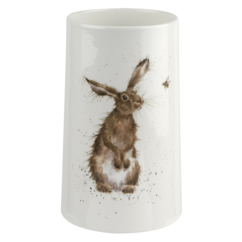 Ваза 17см Royal Worcester Забавная фауна Заяц и пчела