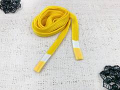 Шнур, ш. 1,3 см, L 120 см, жёлтый