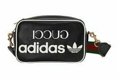 Маленькая сумка на плечо Adidas X Gucci черный