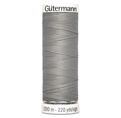 Нить Sew-All 200 м, Gutermann, 495 серебристо-бежевый